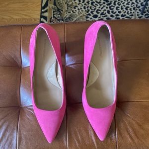 Banana Republic Pink Block Heel Pumps